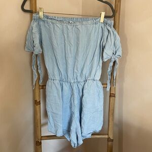Streetwear Society Sky Blue Romper